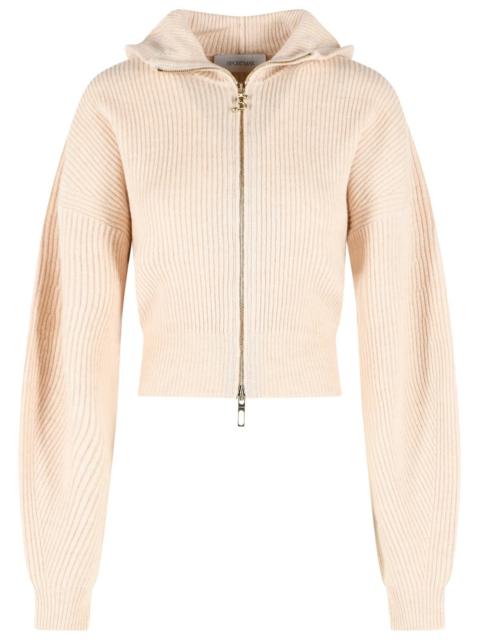 Sportmax Sportmax 'Balco' Ivory Wool And Cashmere Cardigan Women