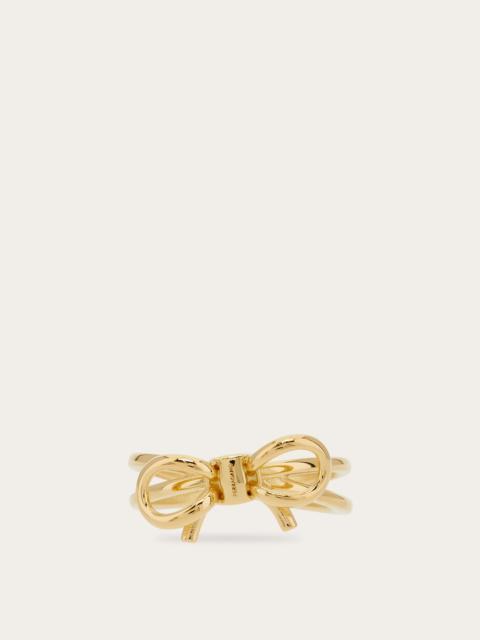 FERRAGAMO Ring with bow - size 50