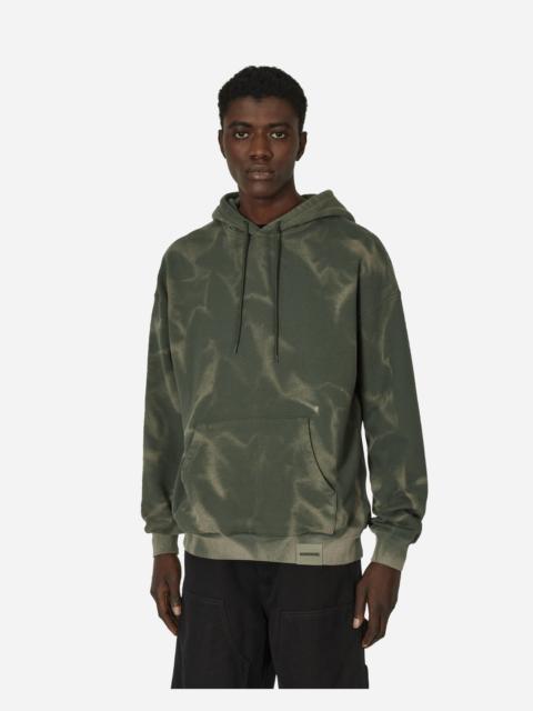 NEIGHBORHOOD Tie-Dye Hooded Sweatshirt Olive Drab