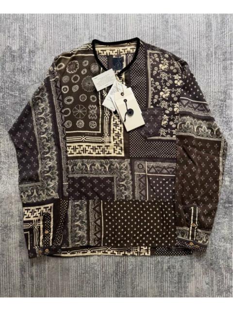 visvim VISVIM 19SS ICT TUNIC P.O. First Limited Edition Black Paisley Shirt