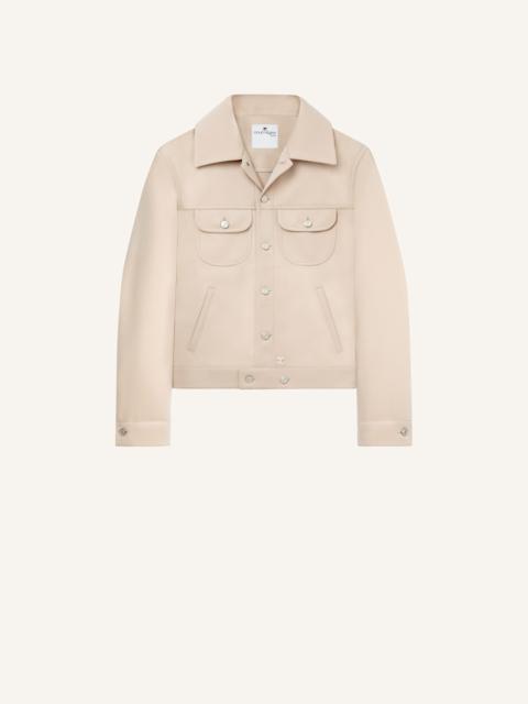 courrèges TWILL TRUCKER JACKET