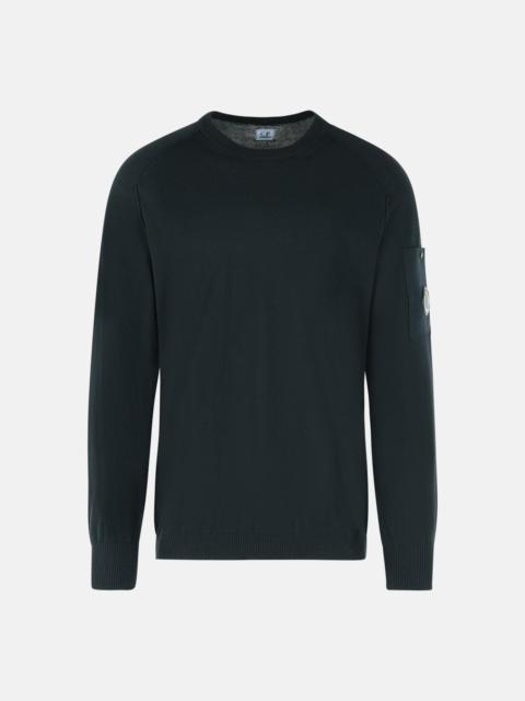 C.P. Company BLACK COTTON SWEATER