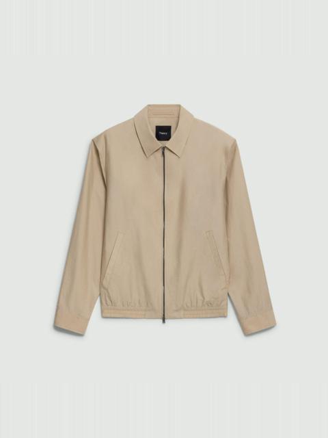 Theory Blouson Zip Jacket in Cotton-Blend