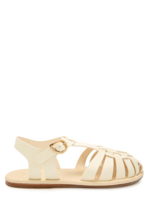 ANCIENT GREEK SANDALS Ancient Greek Sandals Karina Woven Leather Sandals