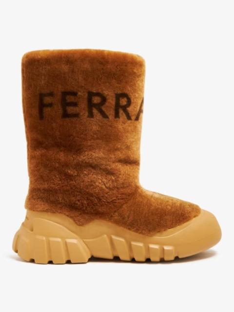 FERRAGAMO Ferragamo Delphi Shearling Ski Boots