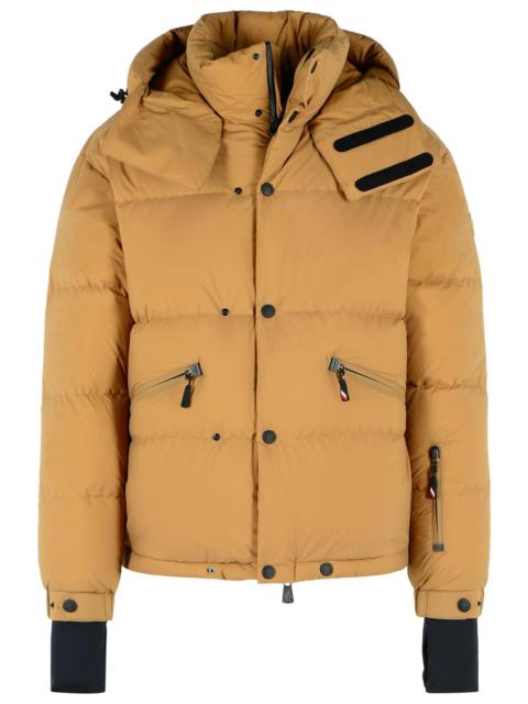 Moncler Grenoble Moncler Grenoble 'CORAIA' Beige Polyamide Hooded Ski Jacket