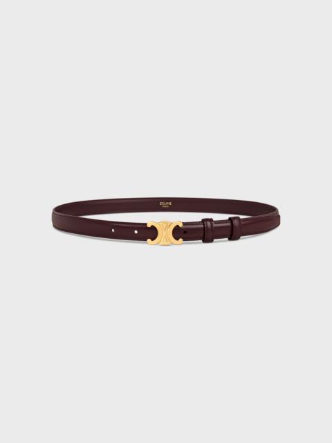 CELINE Small 18MM Triomphe Belt IN Taurillon Leather