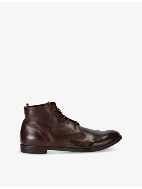 OFFICINE CREATIVE Arc Lace-Up Leather Boots
