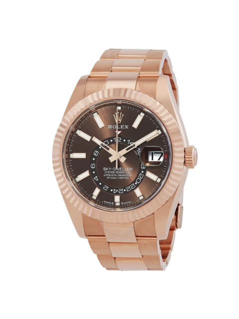 ROLEX Rolex Sky Dweller GMT Automatic Chronometer Brown Dial Men's Watch 336935-0002