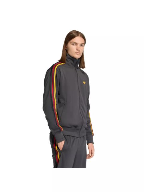 adidas Originals Men's Firebird Track Top -Black/Gold/Red