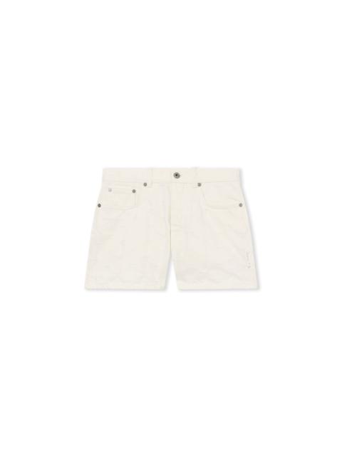 Off-White Star Jacquard Doll Denim Shorts