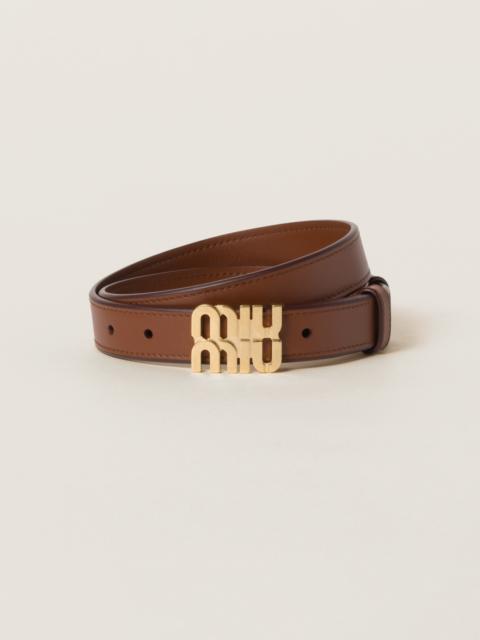Miu Miu Leather belt