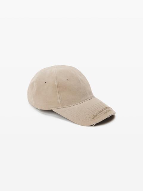 Alexander Wang Distressed Baseball Cap