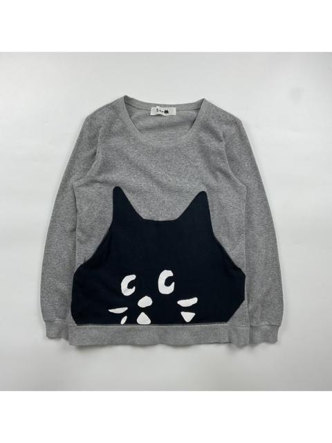 Other Designers Issey Miyake Ne-Net Nya Cat Glitter Sweatshirt