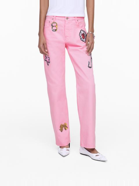 Marc Jacobs RUNWAY CHARM STRAIGHT JEAN