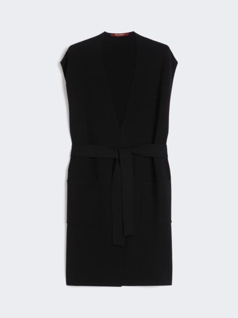 Max Mara ABETE Viscose yarn gilet