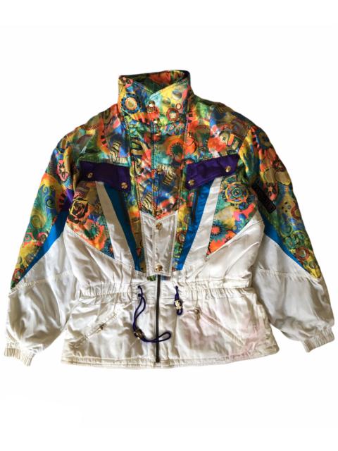 Other Designers Sports Specialties - 🔥RARE CABIN CLUB MULTI COLOR PUFFER INSULATED SKI JACKET