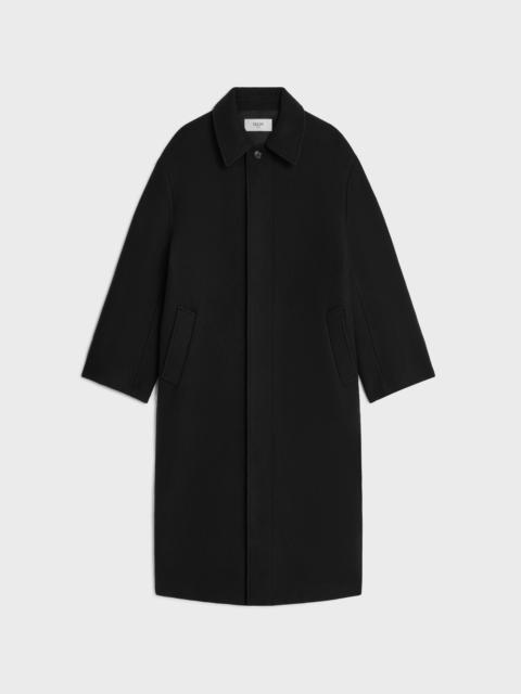CELINE coat IN DOUBLE-FACE WOOL FELT