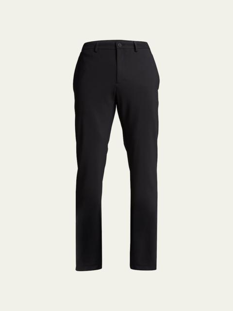 Theory Men's Zaine Precision Ponte Slim-Straight Chino-Style Pants