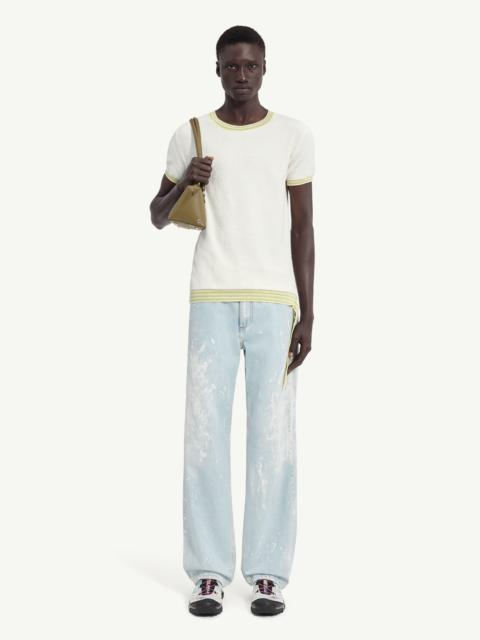 MM6 Maison Margiela Bouclé Knit T-Shirt