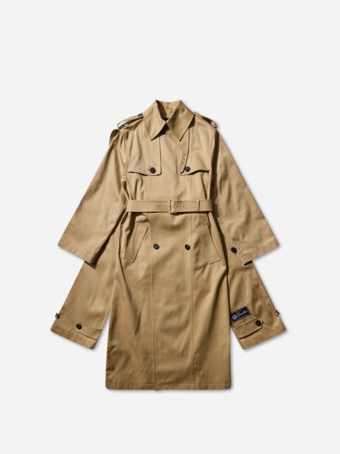 Jean Paul Gaultier Women's Hooded Trench Beige
