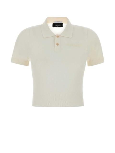 DSQUARED2 Dsquared Women Cropped Knit Polo