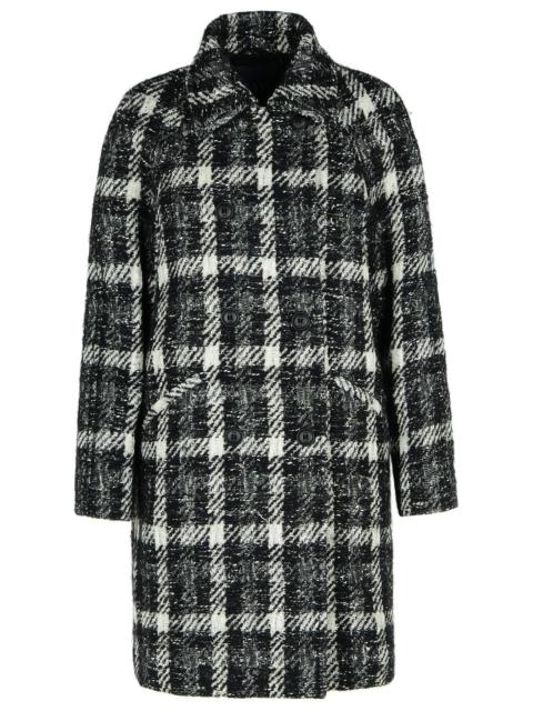 Other Designers Fay Black Cotton Blend Coat Women