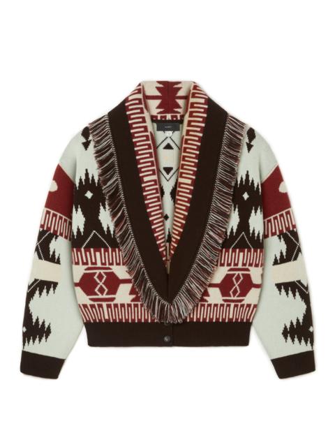 Alanui Icon Jacquard Cardi-Bomber