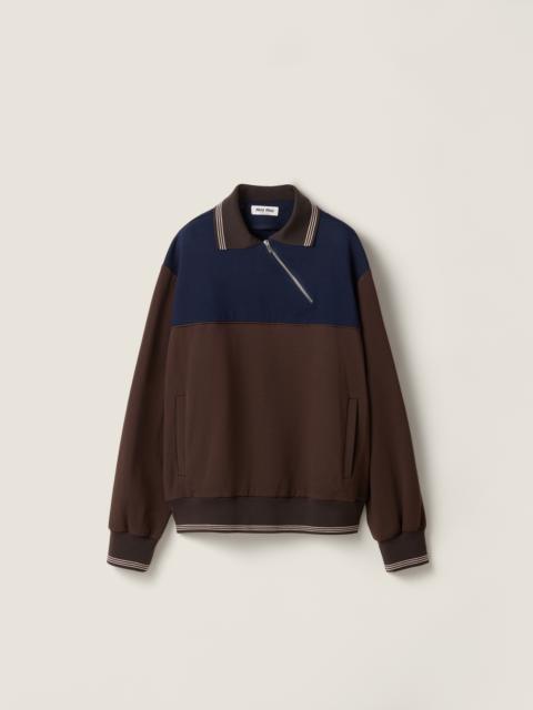 Miu Miu Zipper sweatshirt