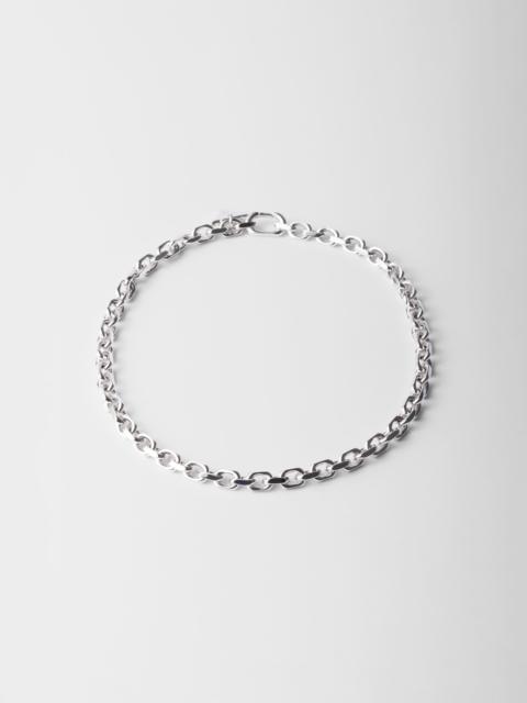 Prada Silver chain necklace