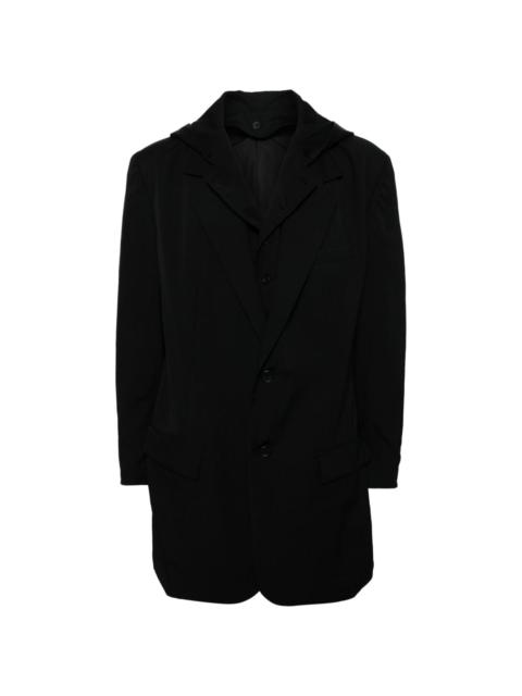 wool gabardine blazer