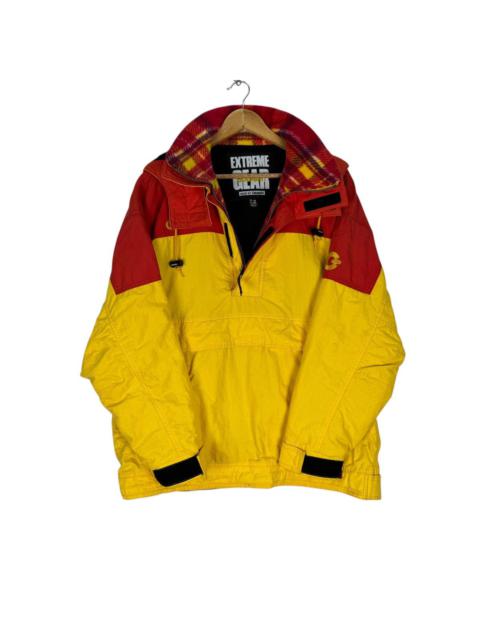 Other Designers Japanese Brand - 🌟VINTAGE 90s GOLDWIN HOODIE HALF ZIP SKI WEAR JACKET