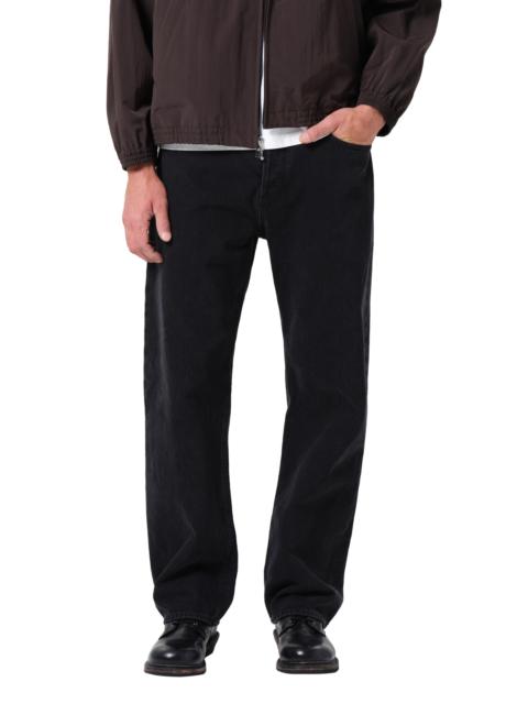 AGOLDE AGOLDE Magnus Straight Leg Trouser Jeans in Kember St Black at Nordstrom