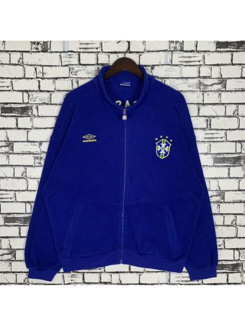 Other Designers Sportwear Umbro Brasil Fleece Zipper Jacket Pullover