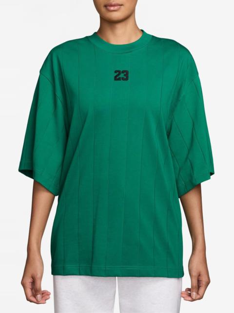 Jordan Jordan 23 Appliqué Loose Fit Top in Malachite/Black at Nordstrom
