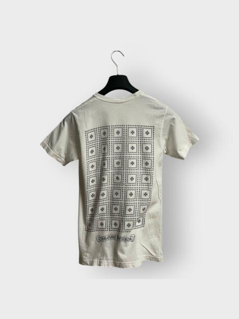 Chrome Hearts STEAL! Chrome Hearts Matrix Cross Scroll Logo Pocket Tee