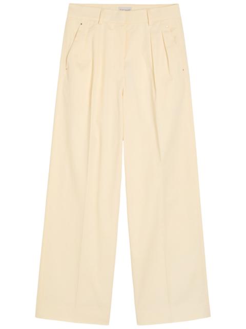 Moncler Moncler Straight-leg Cotton-poplin Trousers