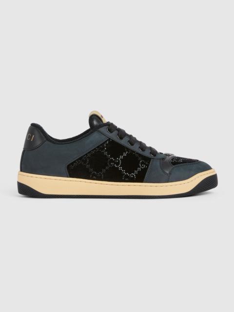 GUCCI Women's GG crystal Screener sneaker