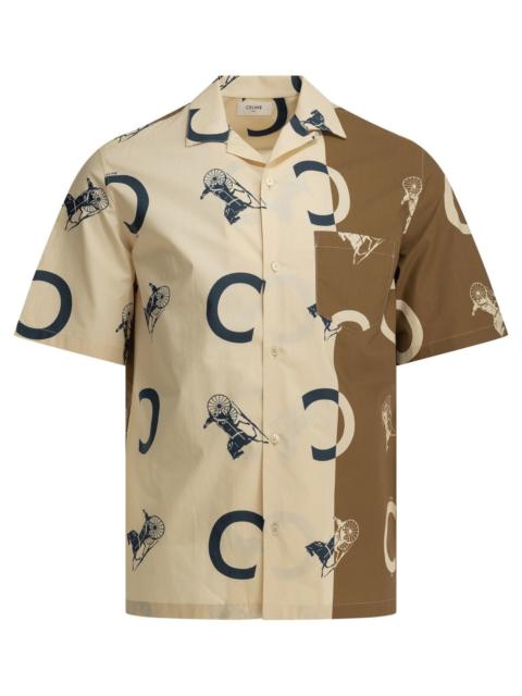 CELINE Celine Beige Cotton Shirt (IT 40)