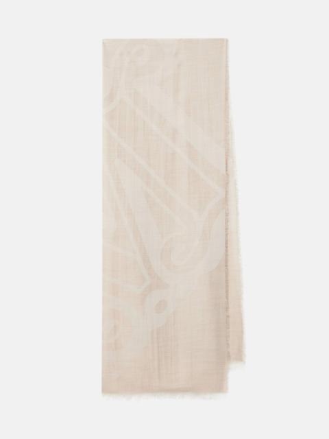 Max Mara Lancia cashmere, silk, and wool scarf