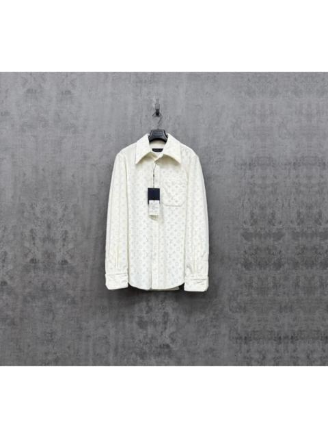 Louis Vuitton Louis Vuitton (LV) Premium 3D Full-Logo Shirt