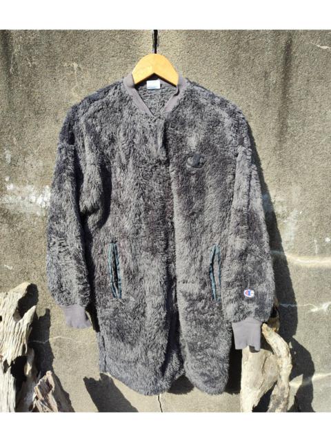 Champion Champion Products Long Fleece Button Up Jacket