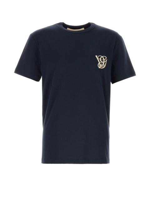 Valentino Navy blue cotton t-shirt