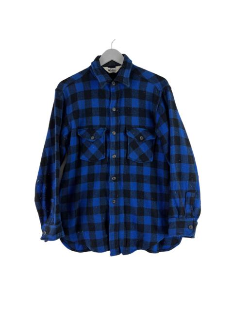 Other Designers Vintage - 🔥VINTAGE WOOLRICH WOOL SHIRT MADE IN USA