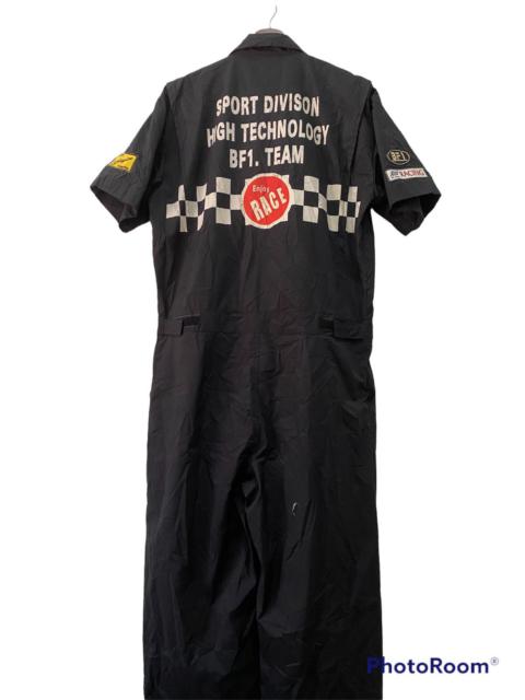 Vintage - Rare Benneton coverall F-1 longsleeve
