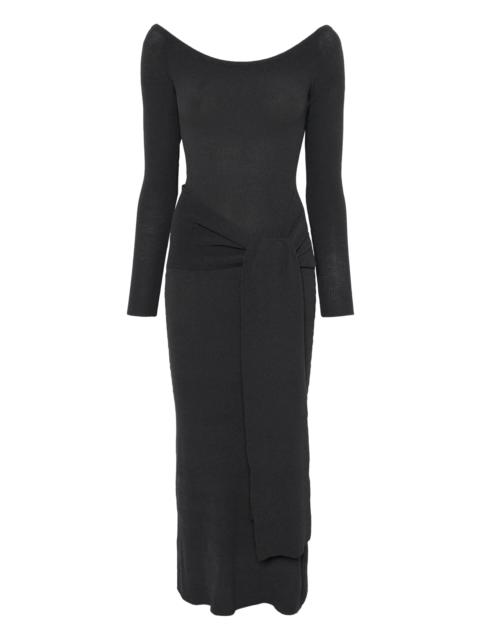 AYA MUSE knitted maxi dress