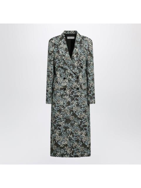 Dries Van Noten Dries Van Noten Double-Breasted Coat With Floral Jacquard Pattern Women