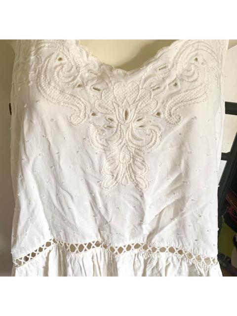 Other Designers Luxie Vintage Women's White Vest