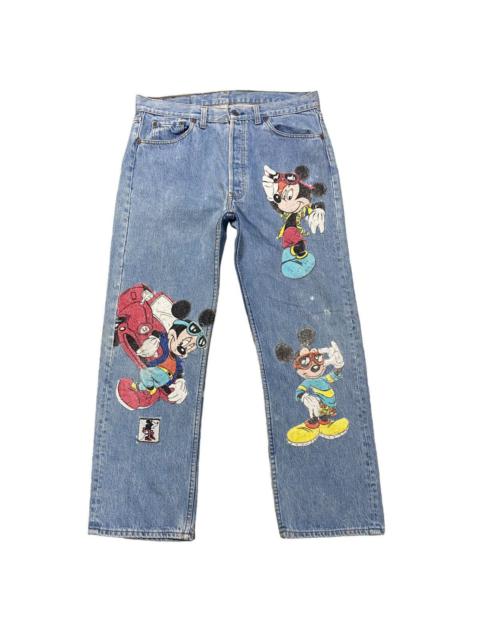 Levi's Vintage 90s Mickey X Levis 501 Lightwash Jeans