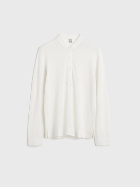 TOTEME Wool silk knit off-white